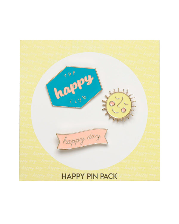 Happy Push Pins